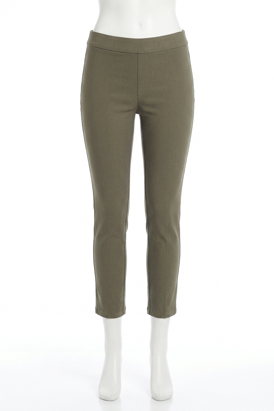 NEW TRIBAL flatten it pull on ankle pant in ivy green